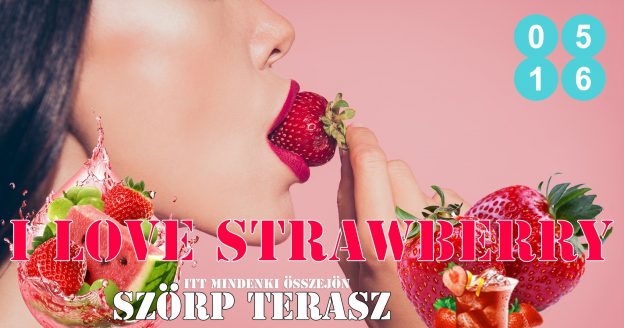 Strawberry-Lovers-Szörpterasz
